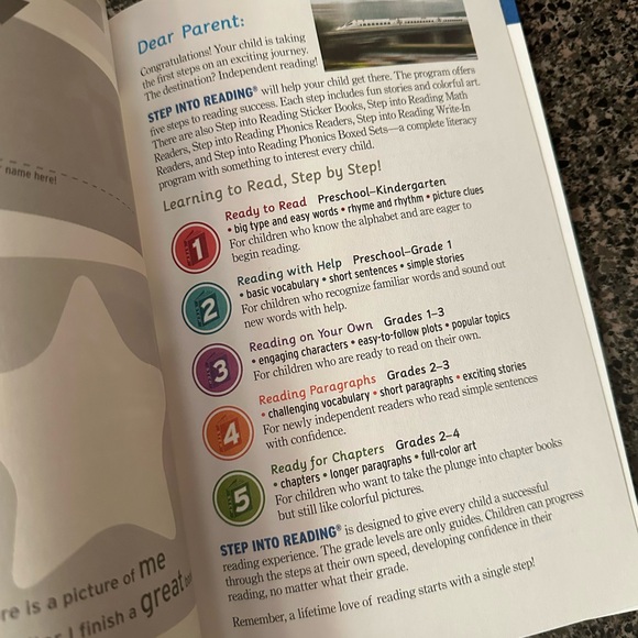 Step Into Reading Level 3 Book Bundle The Missing Tooth & Trains - Picture 5 of 5